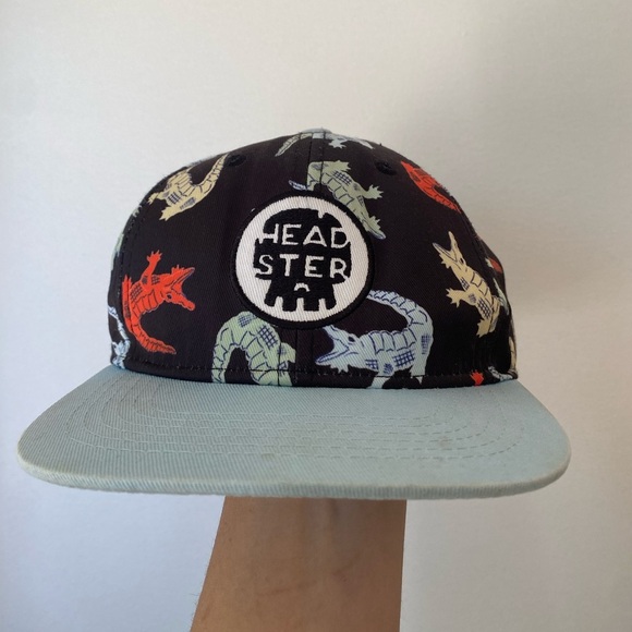 Headster Croc Print Cap - Picture 1 of 3